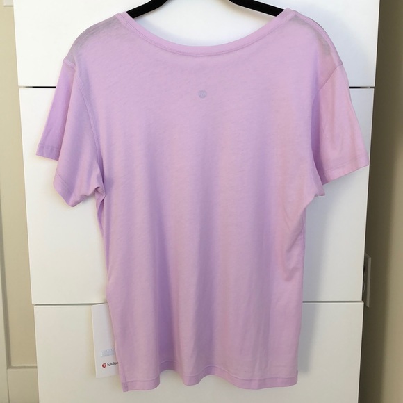 Lululemon Purple Jericho Crew SS NWT - Picture 2 of 5